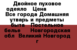 Двойное пуховое одеяло › Цена ­ 10 000 - Все города Домашняя утварь и предметы быта » Постельное белье   . Новгородская обл.,Великий Новгород г.